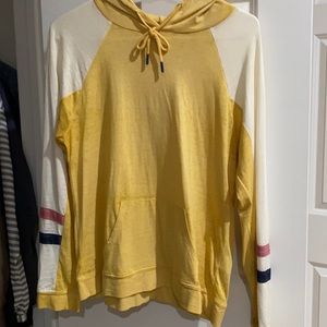 Yellow light hoodie